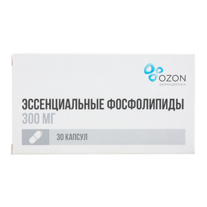 Эссенциальные фосфолипиды капсулы 300 мг 30 шт